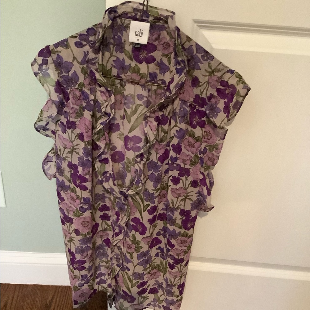 Cabi Trifle Top - size M